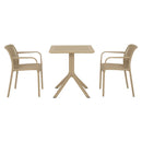 TIPPUS/ALPINE Set mobilier terasă/grădină, 2 scaune și masă