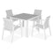 ENCORE/BARIA Set mobilier terasă/grădină, 4 scaune și masă