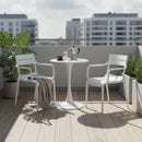 PLEZURO/CRUSOE Set mobilier terasă/grădină, 2 scaune și masă