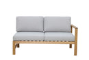 NORDIC Set mobilier terasă/grădină, fotoliu, banchetă, colțar și măsă