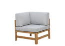 NORDIC Set mobilier terasă/grădină, fotoliu, banchetă, colțar și măsă