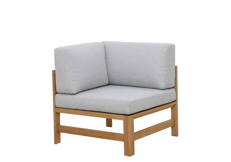 NORDIC Set mobilier terasă/grădină, fotoliu, banchetă, colțar și măsă