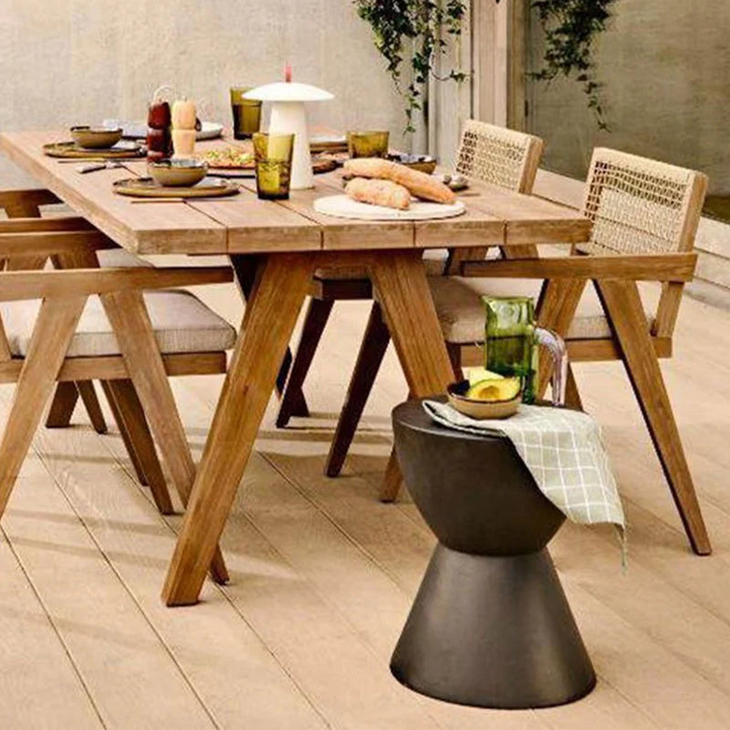 PERTH Set mobilier terasă/grădină, 4 scaune și masă