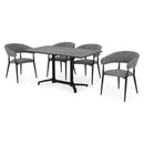 CLEO/NEXUS Set mobilier terasă/grădină, 4 scaune și masă