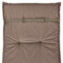 BASIC TAUPE Pernă șezlong, 60x190cm