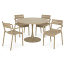 PLEZURO/CRUSOE Set mobilier terasă/grădină, 4 scaune și masă