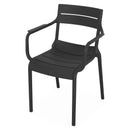 CRUSOE Scaun exterior antracit