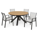 BAHIA/BARIA Set mobilier terasă/grădină, 4 scaune și masă