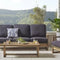 MARQUISE Set mobilier terasă/grădină, 2 fotolii, canapea și măsuță