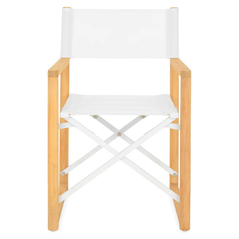 REGIZOR Set mobilier terasă/grădină, 2 scaune pliabile