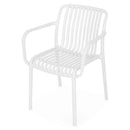ALPINE Scaun exterior alb