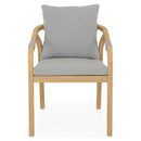 ASHEN Set mobilier terasă/grădină, 2 scaune