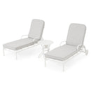 BOTANIC Set mobilier terasă/grădină, 2 șezlonguri și măsuță