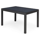 LUCCA Set mobilier terasă/grădină, 8 scaune și masă extensibilă