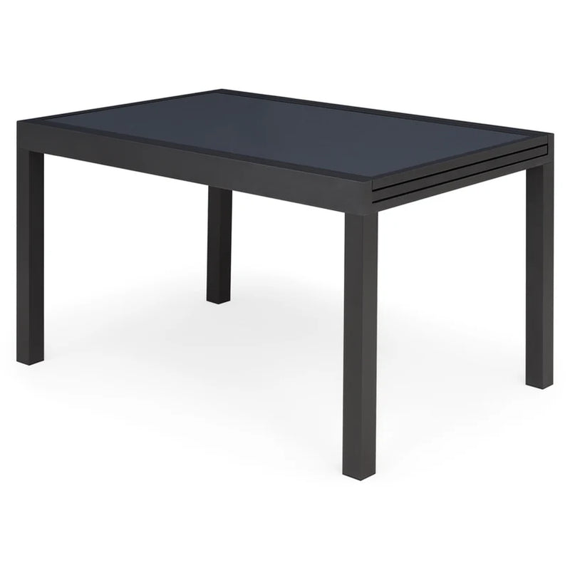 LUCCA Set mobilier terasă/grădină, 8 scaune și masă extensibilă