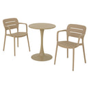 PLEZURO/MARCO Set mobilier terasă/grădină, 2 scaune și masă