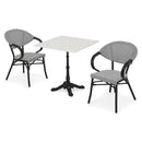 RIVA/MILLIE Set mobilier terasă/grădină, 2 scaune și masă
