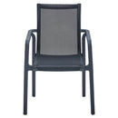 MARTA Set mobilier terasă/grădină, 4 scaune și masă