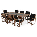 MARQUISE Set mobilier terasă/grădină, 8 scaune și masă