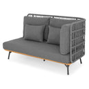 COTTAGE Set mobilier terasă/grădină, element de colț și element central