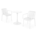 PLEZURO/ALPINE Set mobilier terasă/grădină, 2 scaune și masă