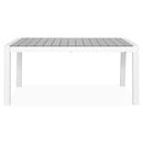 ENCORE/MALITO Set mobilier gradina/terasa, 6 scaune cu spatar reglabil și masă extensibilă