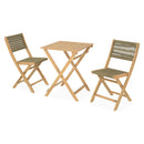 MELUN Set mobilier terasă/grădină, 2 scaune și masă