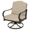 LAUREL Set mobilier terasă/grădină, 2 fotolii rotative