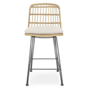 CHARLOTTE Set mobilier terasă/grădină, 4 scaune și masă bar
