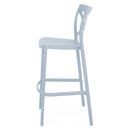 MAVEN Scaun bar exterior albastru