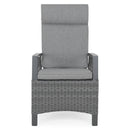 BAKU Set mobilier terasă/grădină, 2 scaune cu spătar reglabil