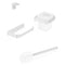 BLAINE Set accesorii baie cromat