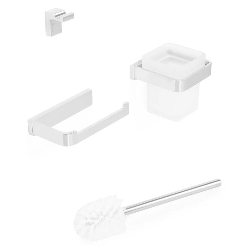 BLAINE Set accesorii baie cromat