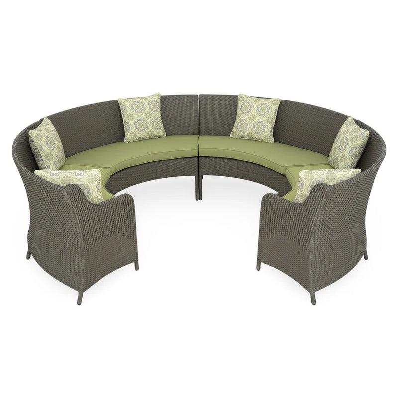 PASTO Set mobilier terasă/grădină, banchetă și masă
