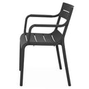 CRUSOE Scaun exterior antracit