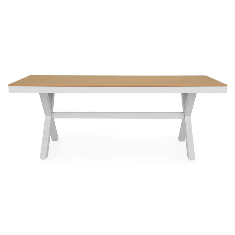 BAHIA/DRESDEN Set mobilier terasă/grădină, 6 scaune și masă