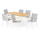 ESSENCE/SOHO Set mobilier terasă/grădină, 6 scaune și masă extensibilă