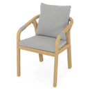 ASHEN Set mobilier terasă/grădină, 2 scaune