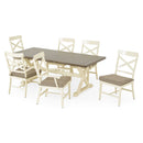 SIRIO Set mobilier terasă/grădină, 6 scaune și masă