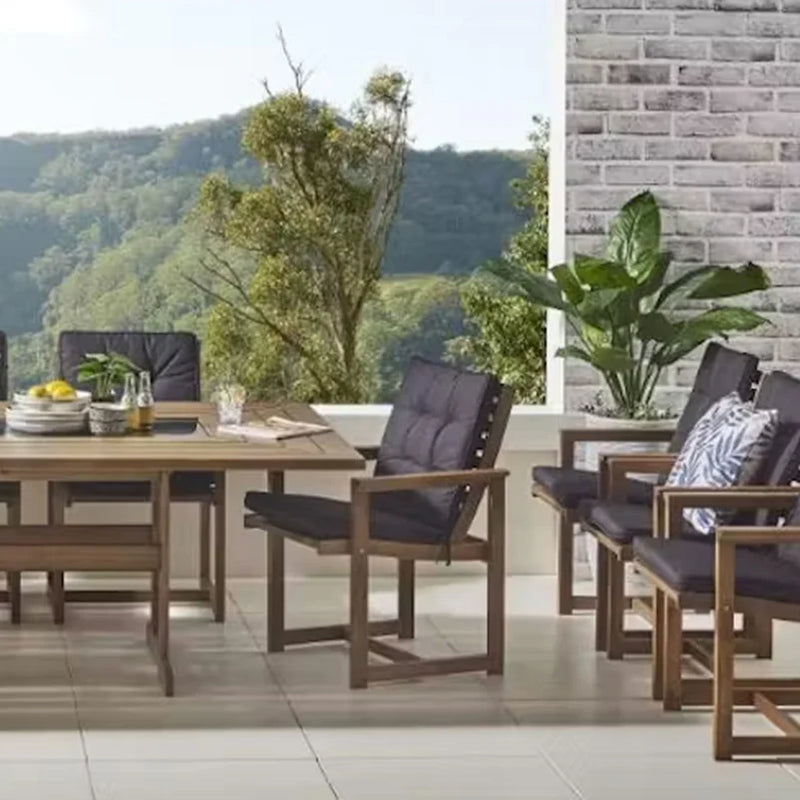 MARQUISE Set mobilier terasă/grădină, 8 scaune și masă
