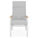 VALDIVIA Set mobilier terasă/grădină, 2 scaune recliner