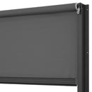 MIRADOR SILVER/BASIC Rulou textilină pergolă L.300