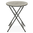 NUEVO Set mobilier terasă/grădină, 2 scaune și masă