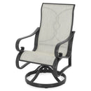 HERITAGE Set mobilier terasă/grădină, set 2 scaune-balansoar rotative
