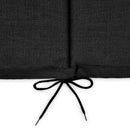 BASIC BLACK Pernă scaun spătar înalt, 50x100cm
