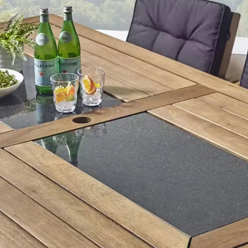 MARQUISE Set mobilier terasă/grădină, 8 scaune și masă