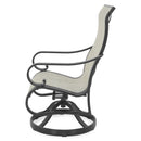 HERITAGE Set mobilier terasă/grădină, set 2 scaune-balansoar rotative