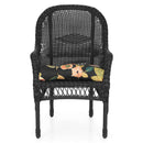 SUSAN Set mobilier terasă/grădină, 2 scaune și masă rotundă cafea