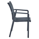 MARTA Set mobilier terasă/grădină, 4 scaune și masă