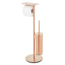 DOTTY Suport stativ perie WC și hârtie igienică cupru